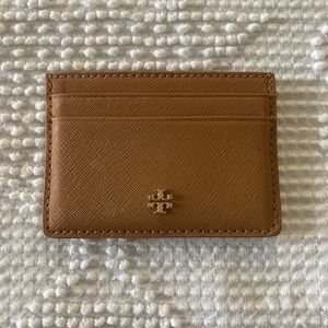 Brown Tory Burch Wallet